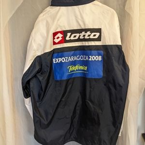 Lotto Expozaragoza 2008, Real Zaragoza jacket, hidden hood. Great condition. XXL